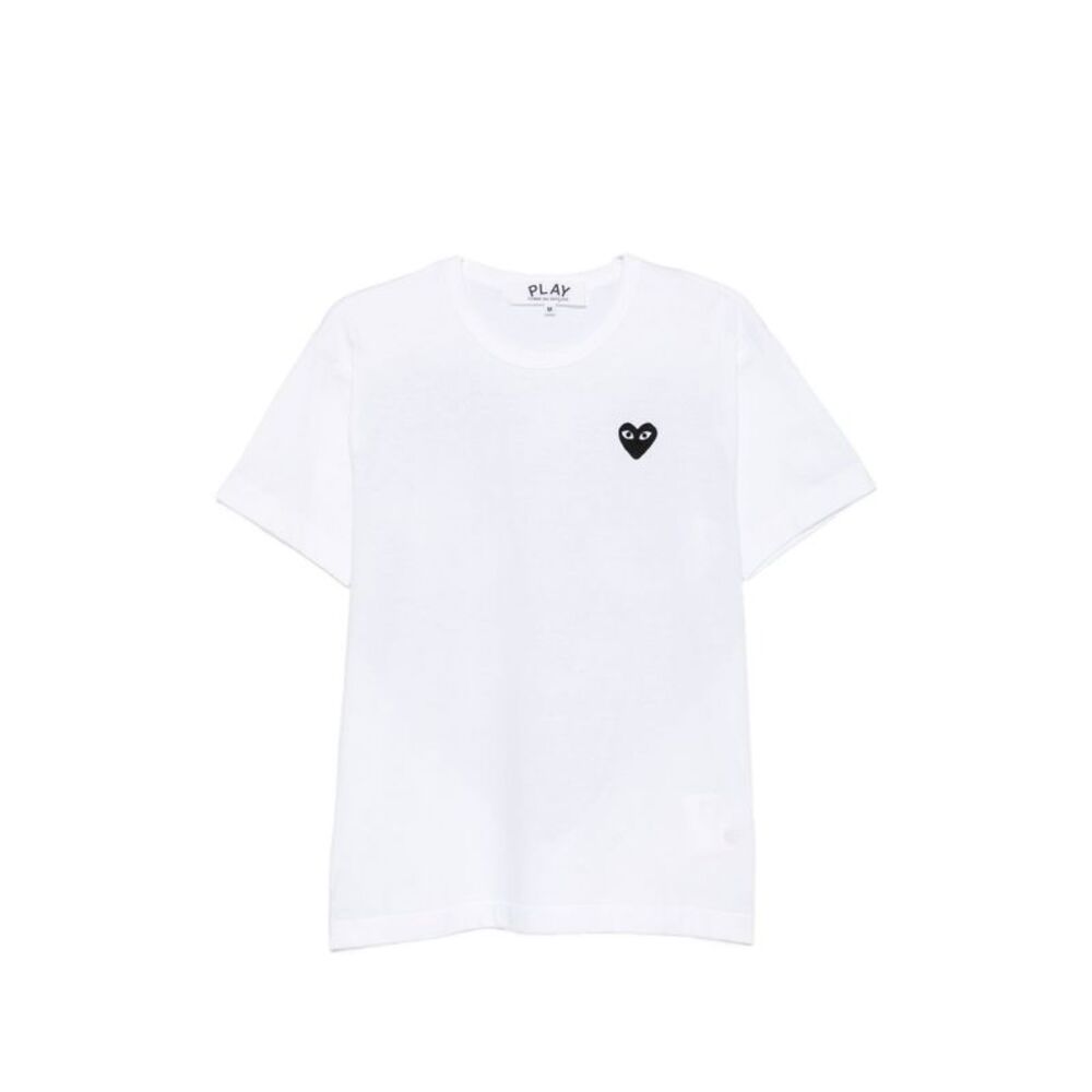 Comme Des Garçons Play Men Black Heart Cotton T-Shirt